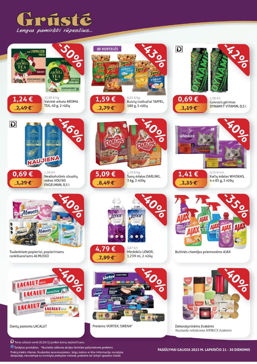 GRŪSTĖ - Ko gero pigiau nerasi (2025 11 21 - 2025 11 30) | 4