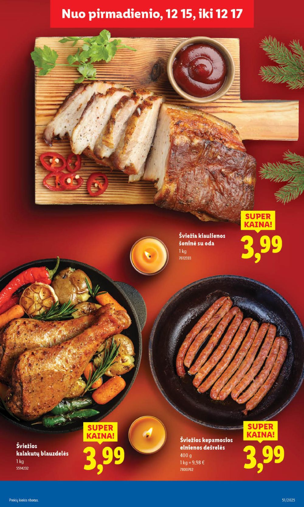 LIDL - Maisto prekių pasiūlymai (2025 12 15 - 2025 12 21) | 11