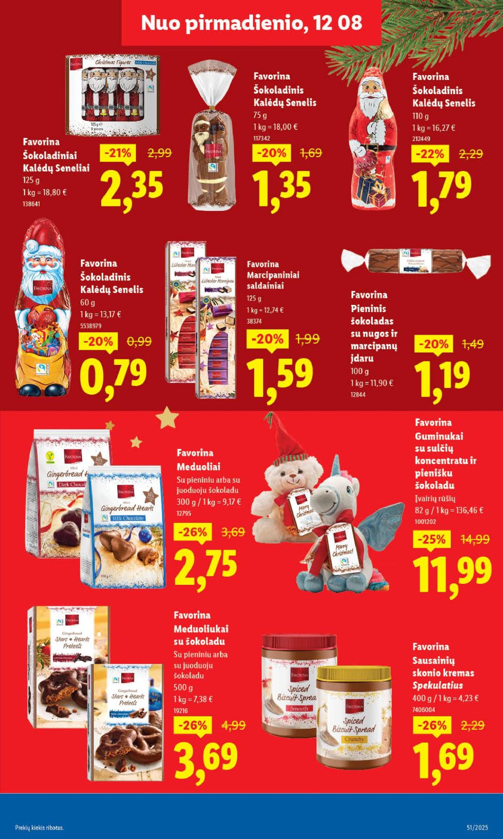 LIDL - Maisto prekių pasiūlymai (2025 12 15 - 2025 12 21) | 17