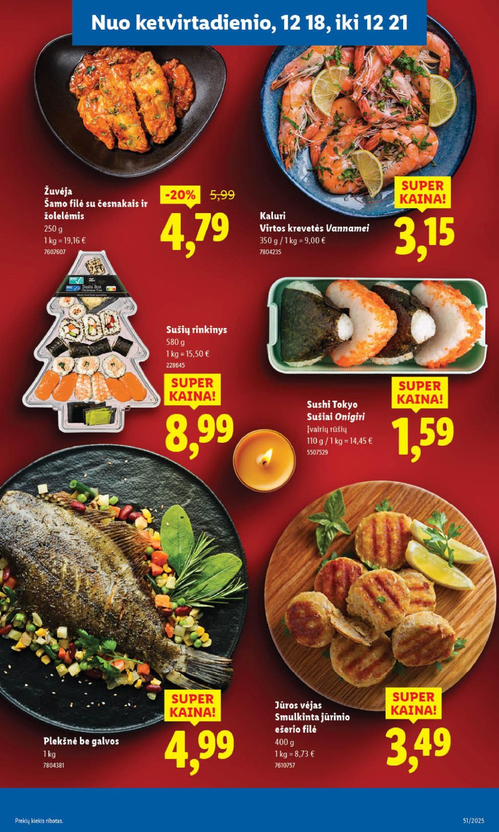 LIDL - Maisto prekių pasiūlymai (2025 12 15 - 2025 12 21) | 53