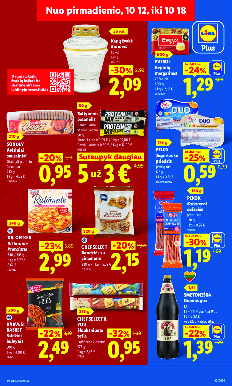 MAISTO PREKIŲ PASIŪLYMAI (2026-10-12 - 2026-10-18) | 3
