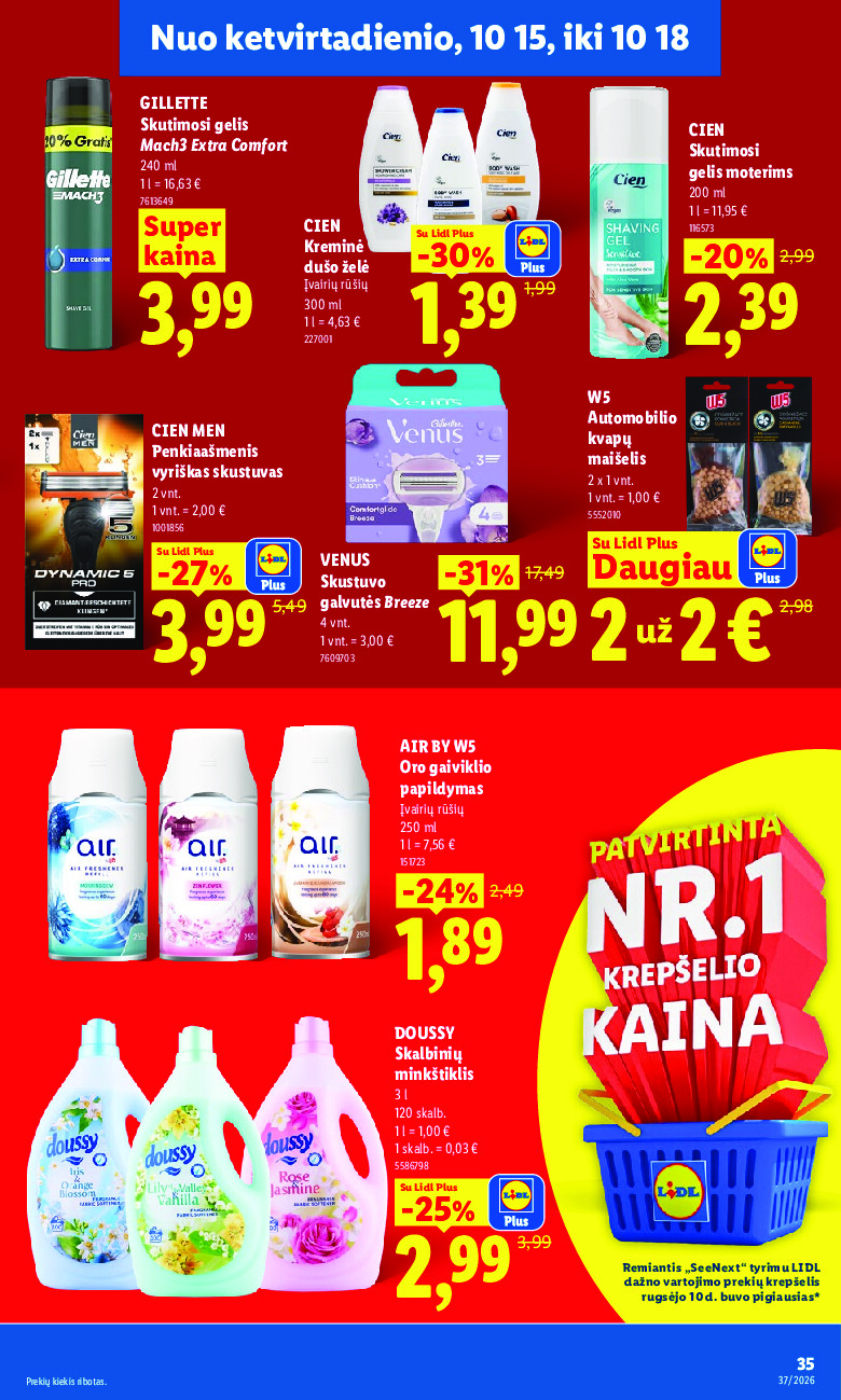 MAISTO PREKIŲ PASIŪLYMAI (2026-10-12 - 2026-10-18) | 37