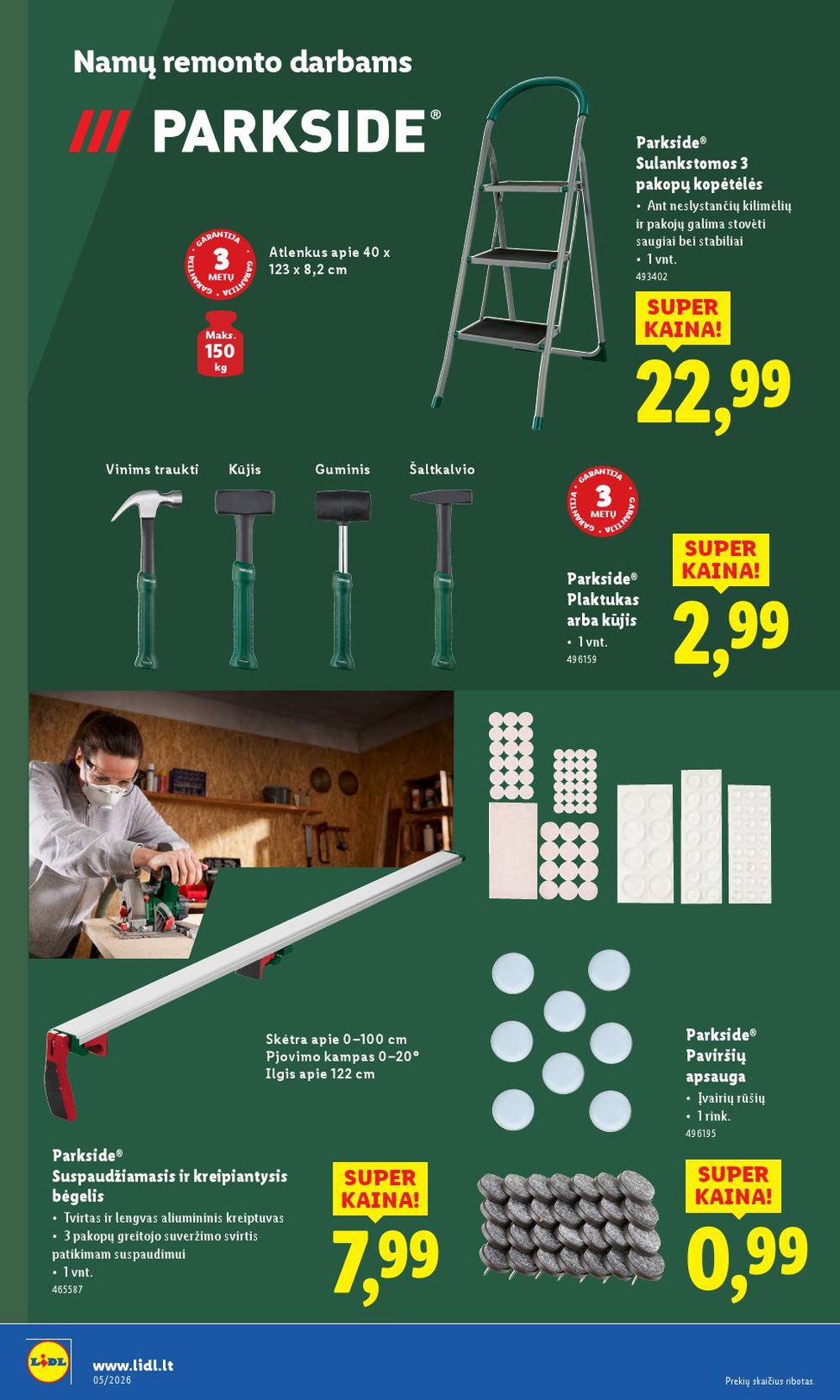 LIDL - Ne maisto prekių pasiūlymai (2026 01 26 - 2026 02 01) | 16