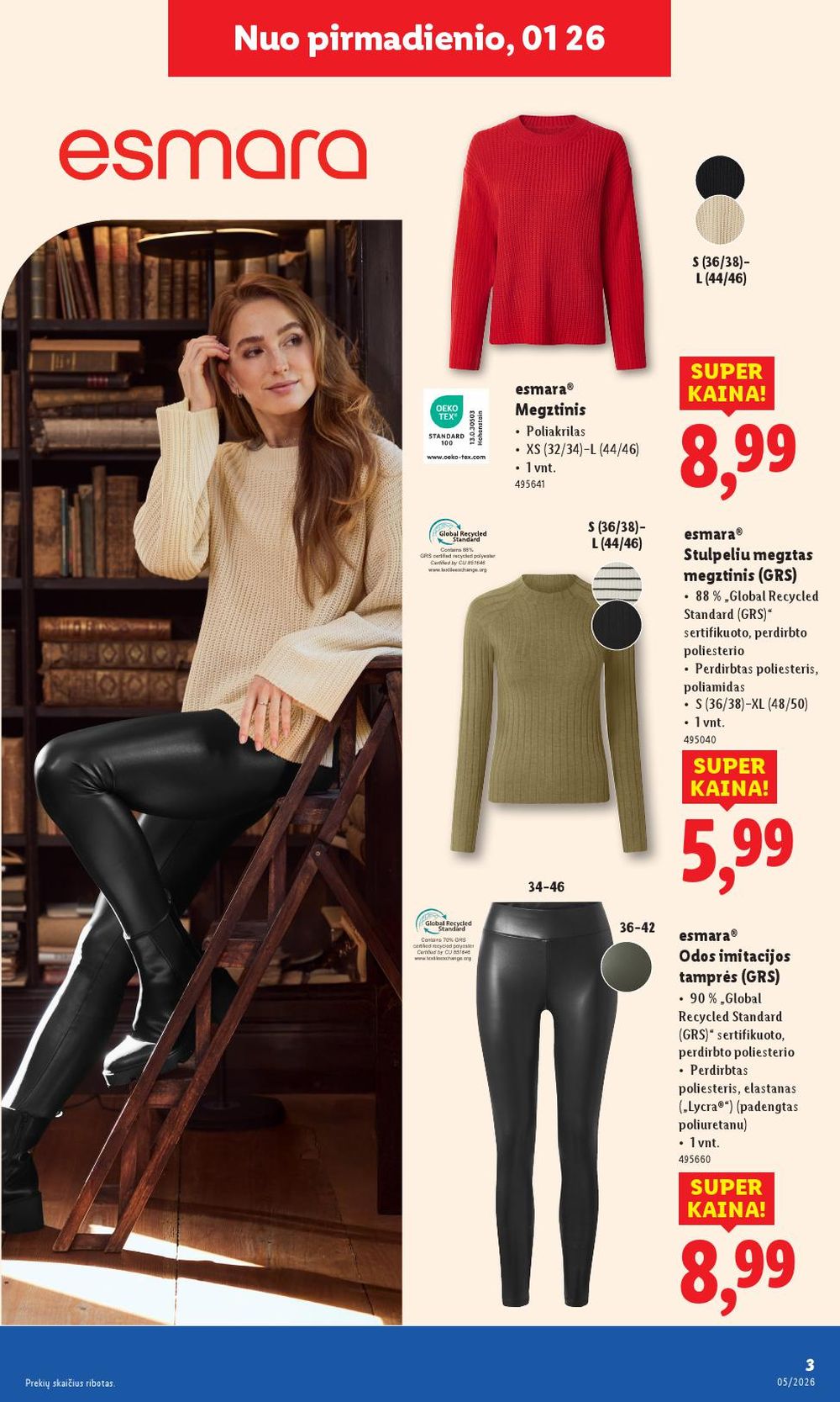 LIDL - Ne maisto prekių pasiūlymai (2026 01 26 - 2026 02 01) | 3