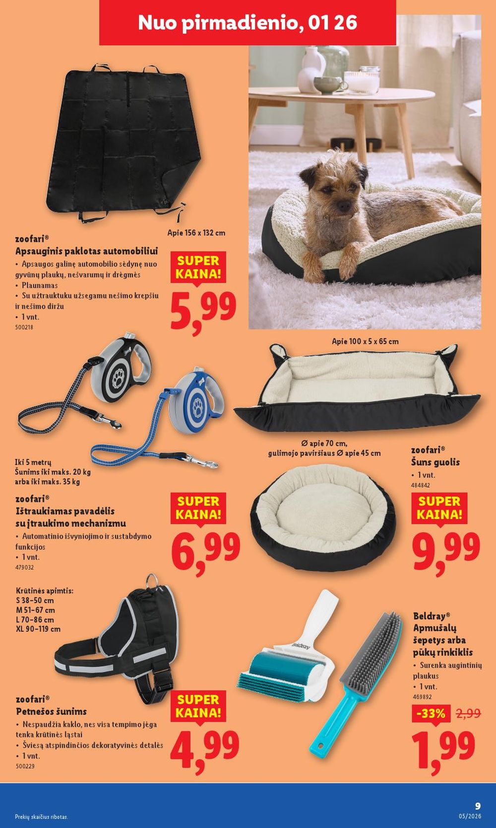 LIDL - Ne maisto prekių pasiūlymai (2026 01 26 - 2026 02 01) | 9