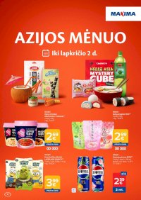 MAXIMA - Azijos mėnuo (2026 10 06 - 2026 11 02)