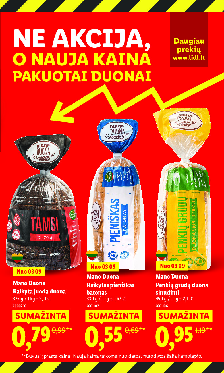 Ne akcija, o nauja kaina (2026-01-05 - 2026-03-30) | 11