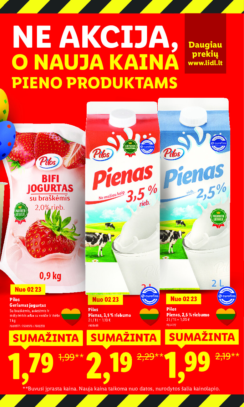 Ne akcija, o nauja kaina (2026-01-05 - 2026-03-30) | 23