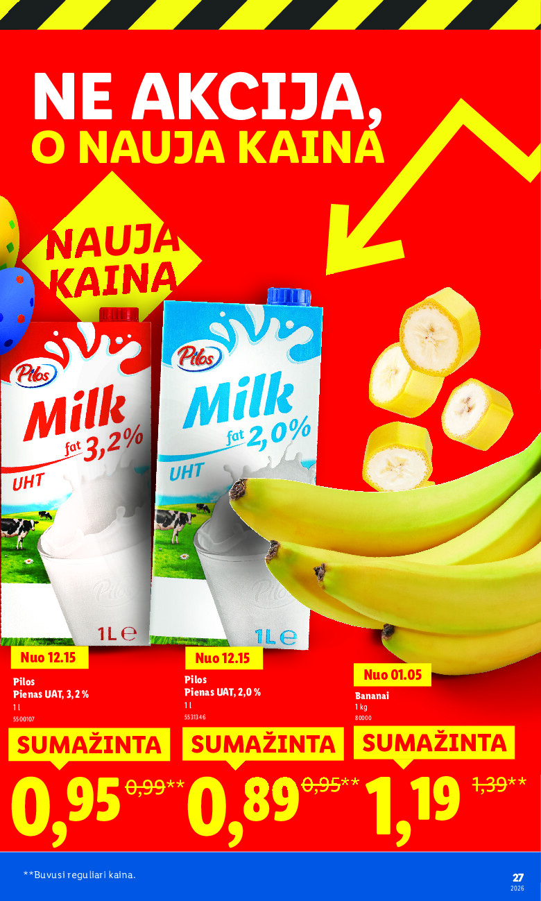 Ne akcija, o nauja kaina (2026-01-05 - 2026-03-30) | 27
