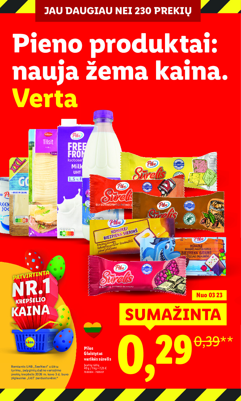 Ne akcija, o nauja kaina (2026-01-05 - 2026-03-30) | 4