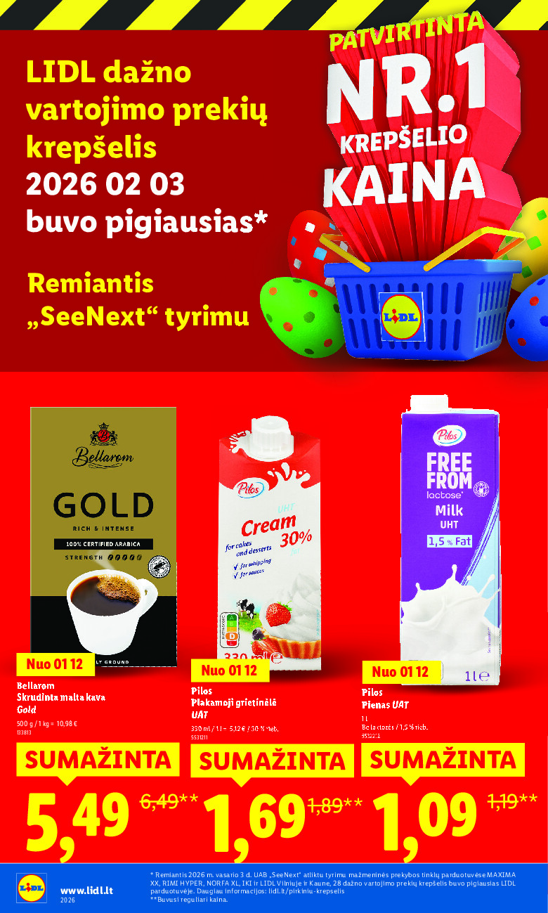 Ne akcija, o nauja kaina (2026-01-05 - 2026-03-30) | 46