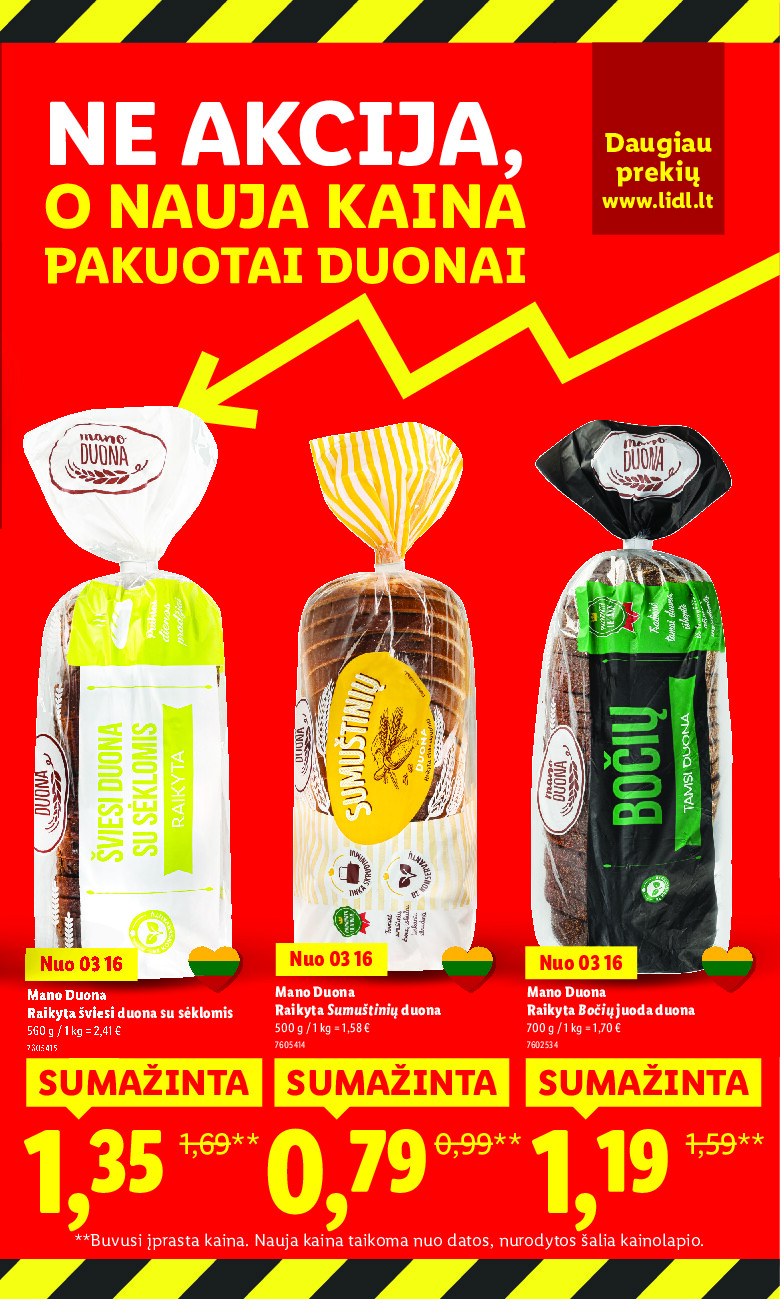 Ne akcija, o nauja kaina (2026-01-05 - 2026-03-30) | 7