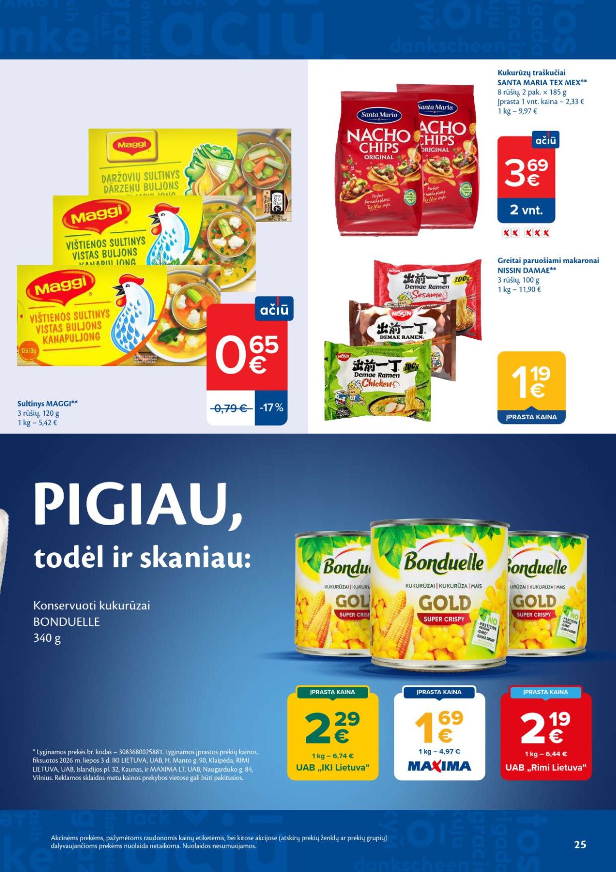 MAXIMA - Kaininis leidinys Nr.29 (2026 07 14 - 2026 07 20) | 13