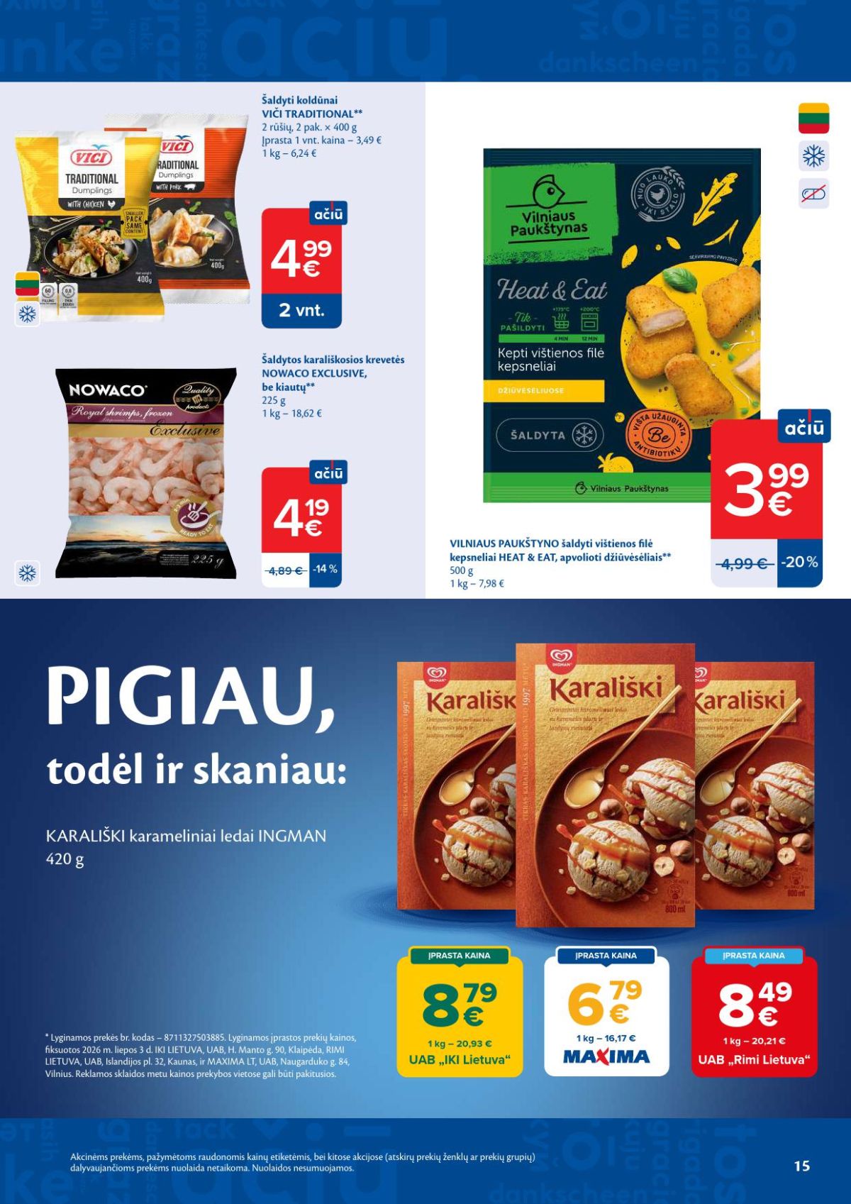 MAXIMA - Kaininis leidinys Nr.29 (2026 07 14 - 2026 07 20) | 8