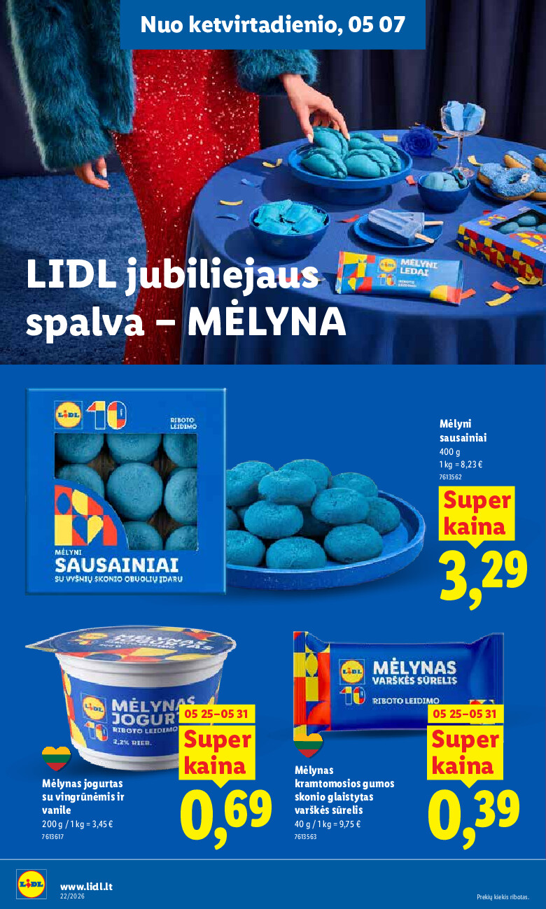 MAISTO PREKIŲ PASIŪLYMAI (2026-05-25 - 2026-05-31) | 2