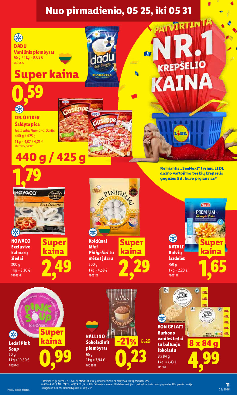MAISTO PREKIŲ PASIŪLYMAI (2026-05-25 - 2026-05-31) | 13