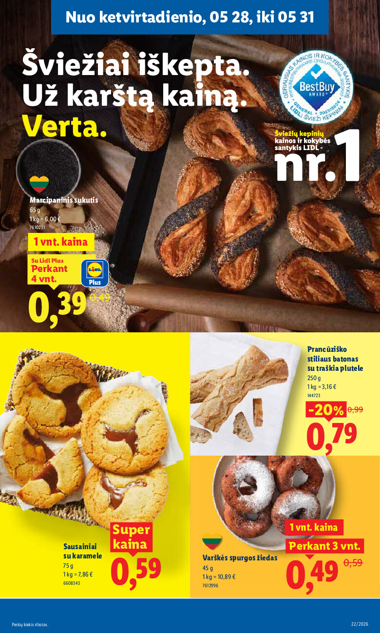 MAISTO PREKIŲ PASIŪLYMAI (2026-05-25 - 2026-05-31) | 27