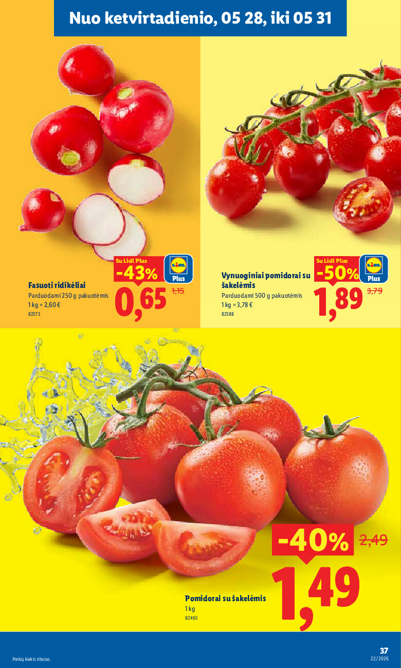 MAISTO PREKIŲ PASIŪLYMAI (2026-05-25 - 2026-05-31) | 29