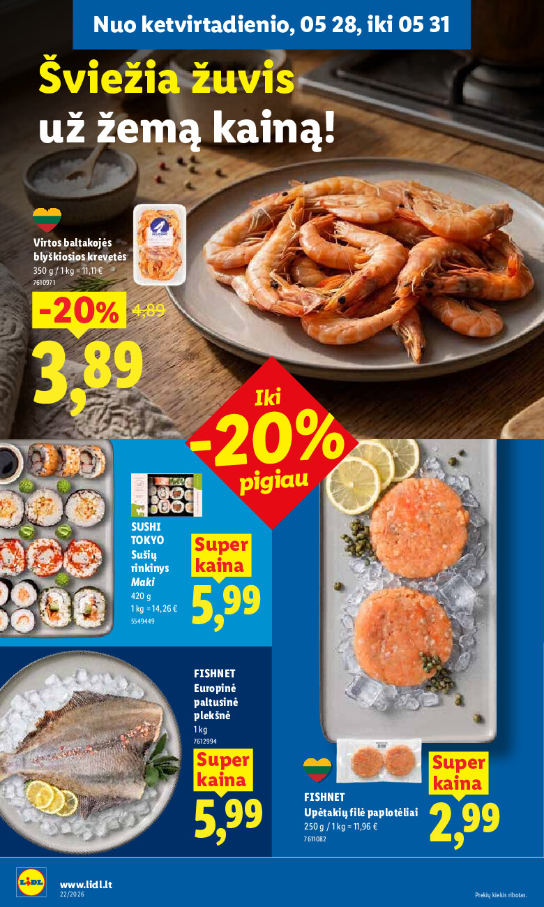 MAISTO PREKIŲ PASIŪLYMAI (2026-05-25 - 2026-05-31) | 30