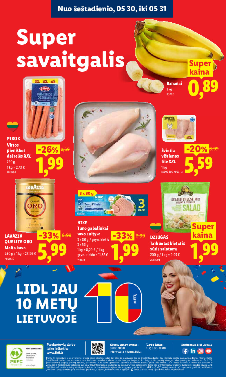 MAISTO PREKIŲ PASIŪLYMAI (2026-05-25 - 2026-05-31) | 32