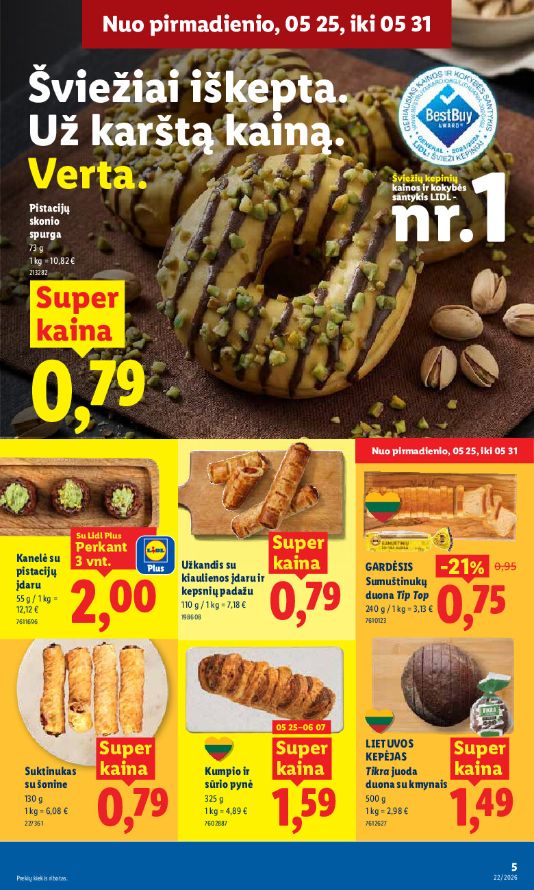 MAISTO PREKIŲ PASIŪLYMAI (2026-05-25 - 2026-05-31) | 5