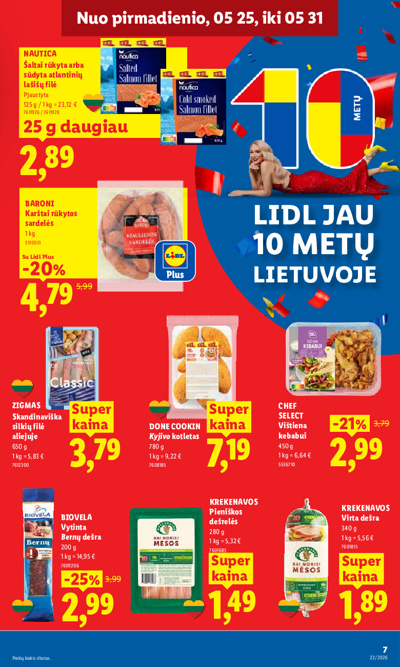 MAISTO PREKIŲ PASIŪLYMAI (2026-05-25 - 2026-05-31) | 9