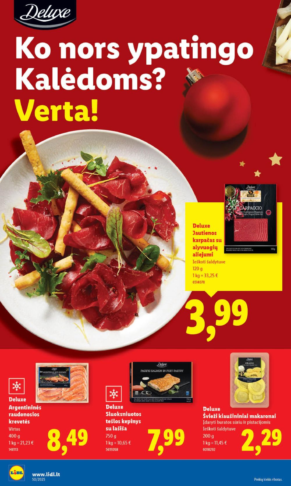 LIDL - Maisto prekių pasiūlymai (2025 12 11 - 2025 12 14) | 18
