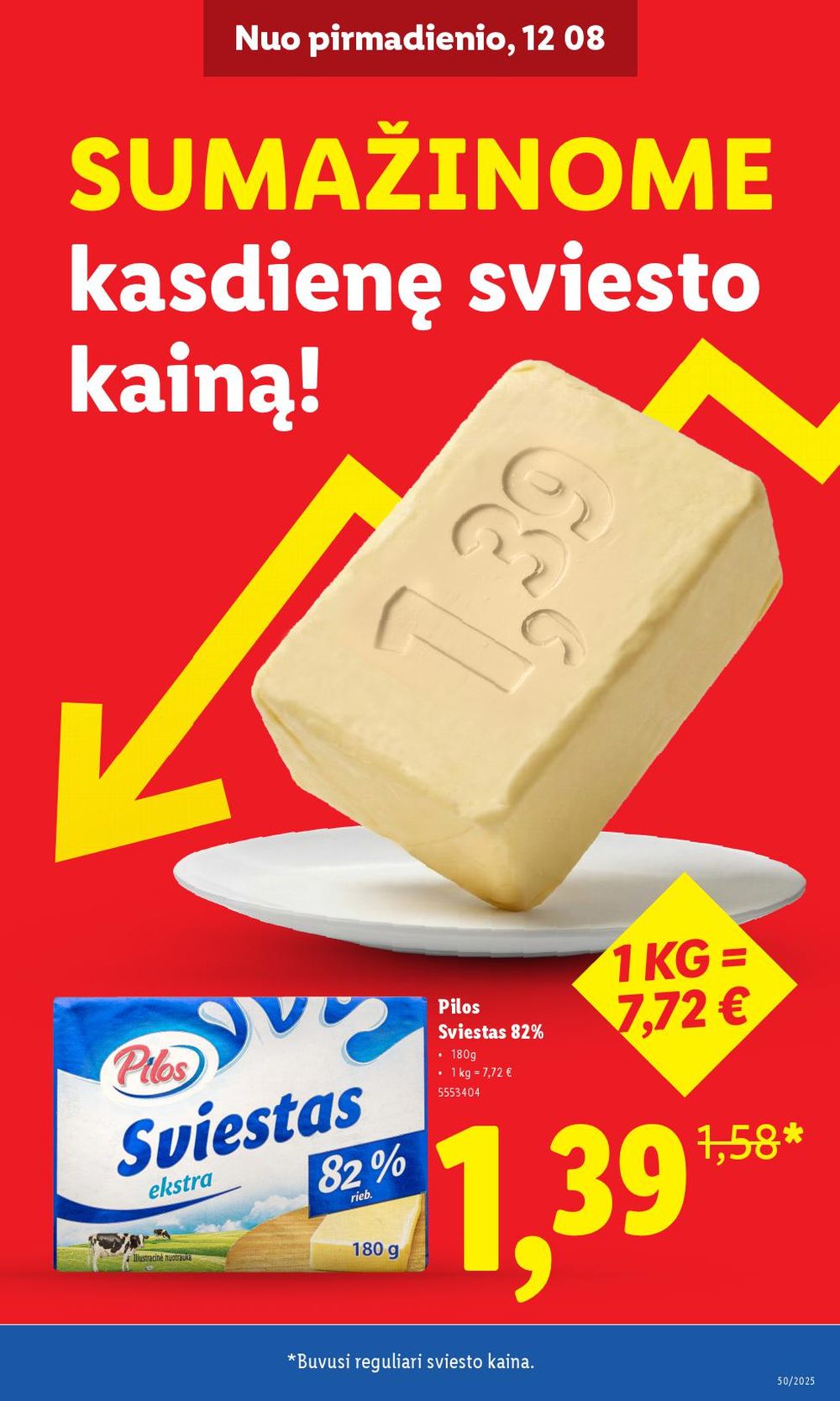 LIDL - Maisto prekių pasiūlymai (2025 12 11 - 2025 12 14) | 3