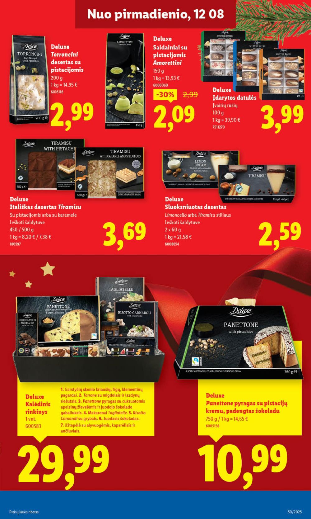 LIDL - Maisto prekių pasiūlymai (2025 12 11 - 2025 12 14) | 21