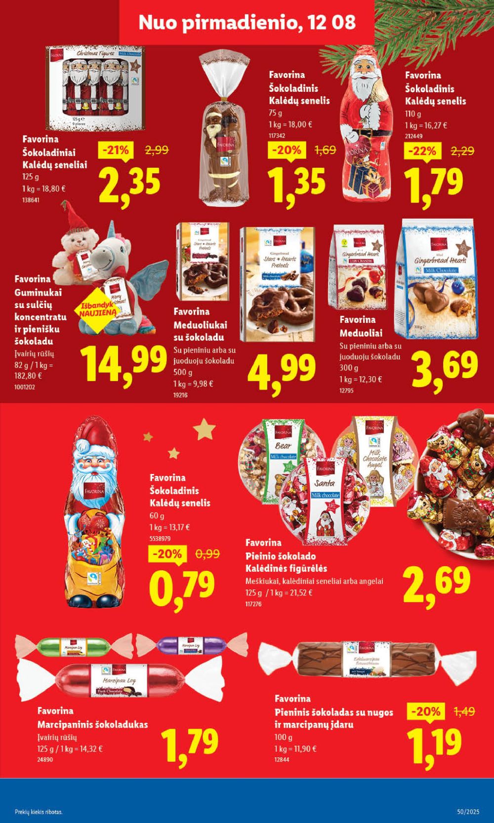 LIDL - Maisto prekių pasiūlymai (2025 12 11 - 2025 12 14) | 23