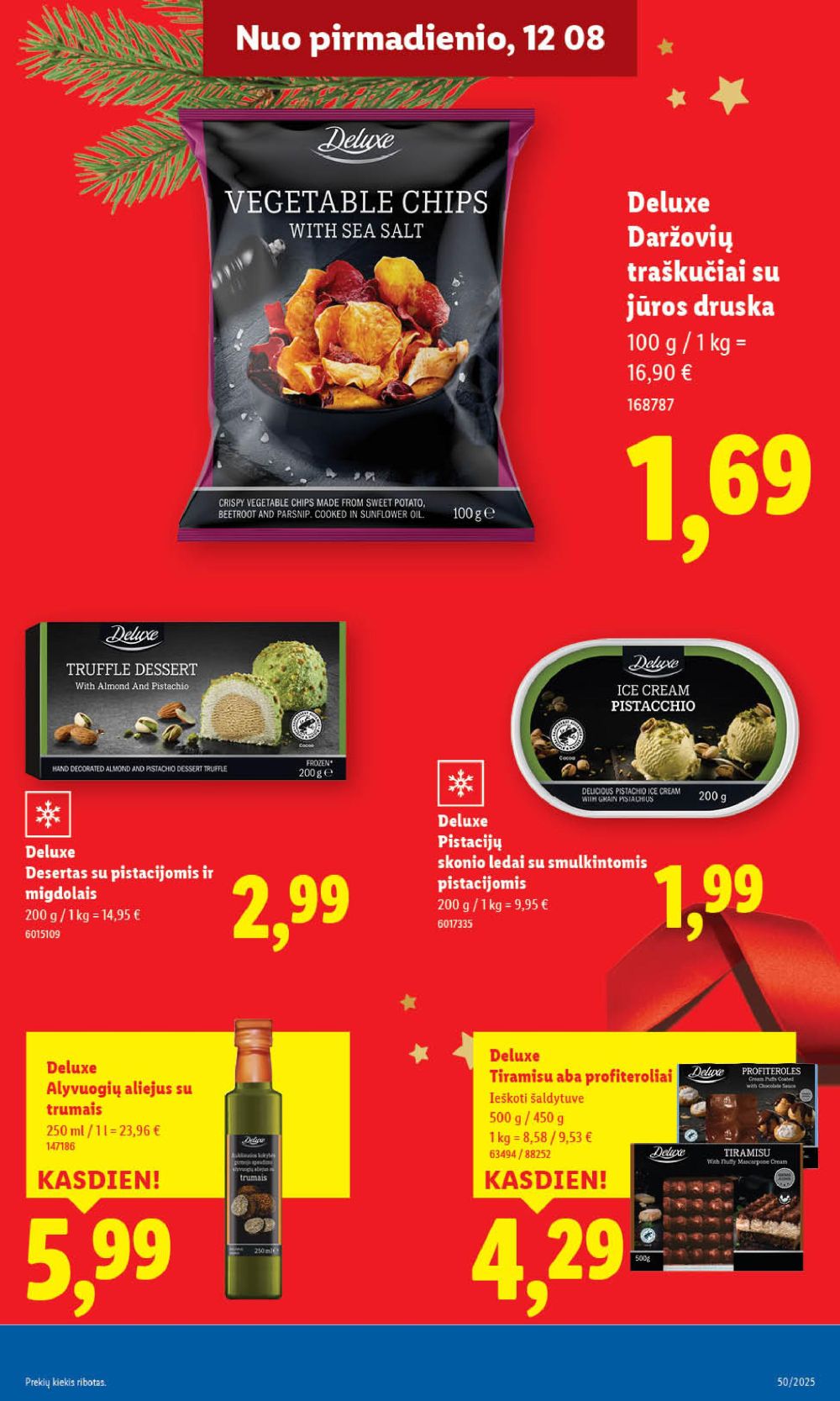 LIDL - Maisto prekių pasiūlymai (2025 12 11 - 2025 12 14) | 25