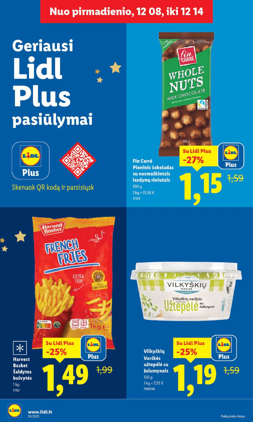 LIDL - Maisto prekių pasiūlymai (2025 12 11 - 2025 12 14) | 30