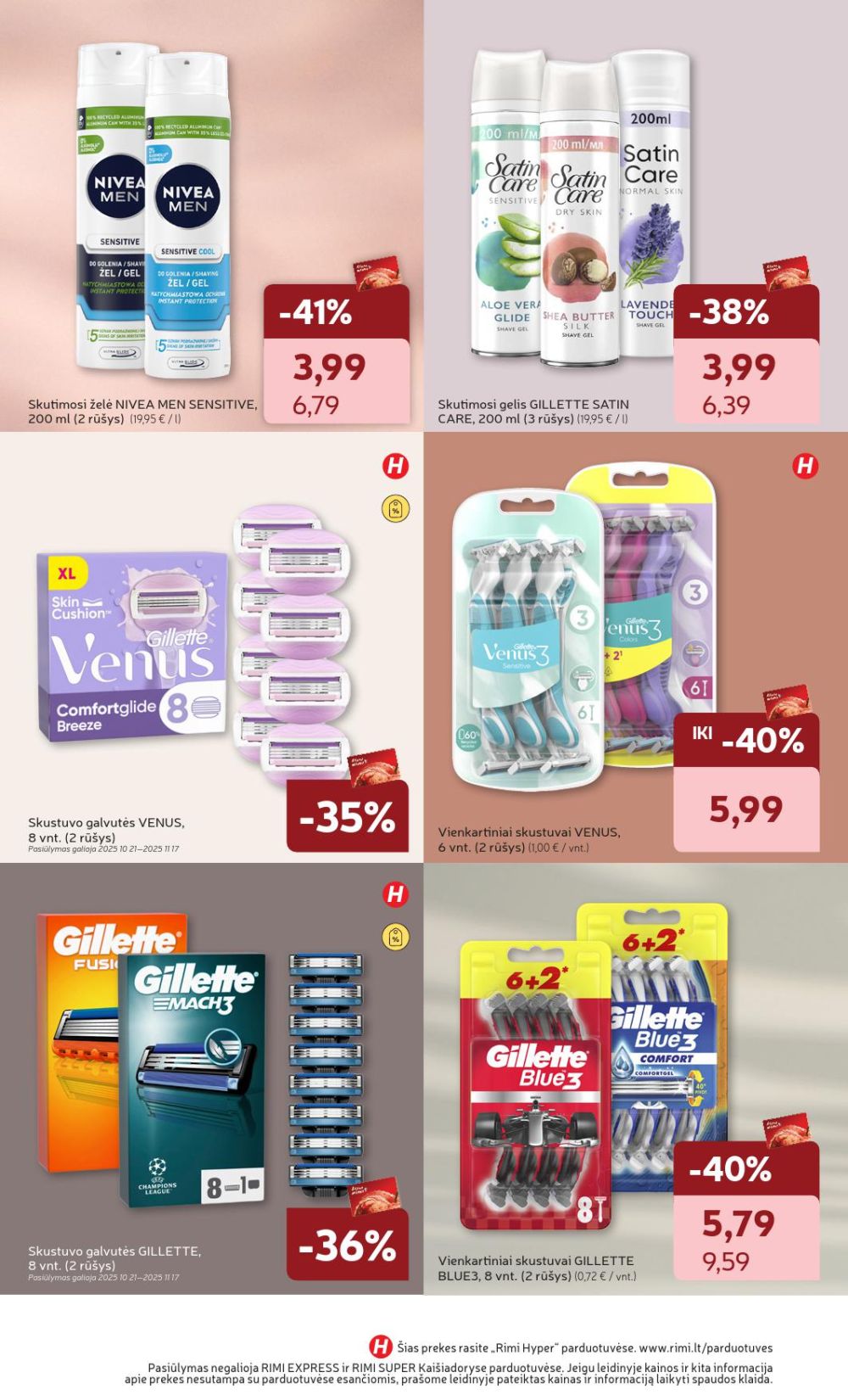 RIMI - Grožio prekių katalogas (2025 10 21 - 2025 11 17) | 7