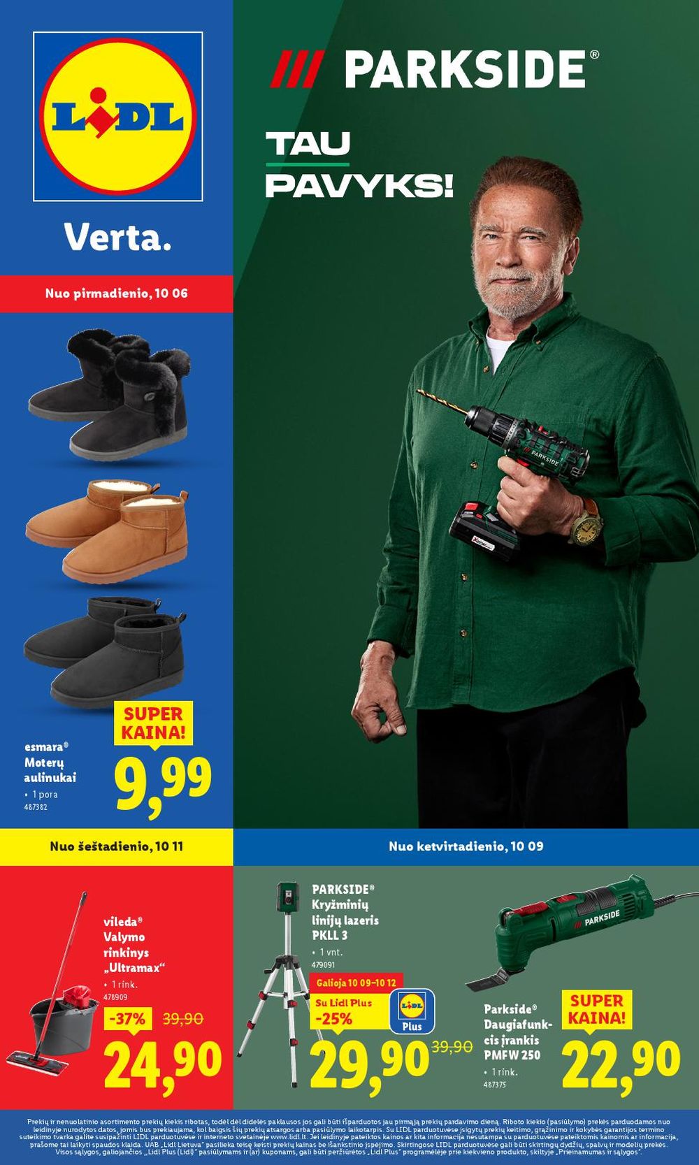 LIDL - Ne maisto prekių pasiūlymai (2025 10 06 - 2025 10 12) | 1