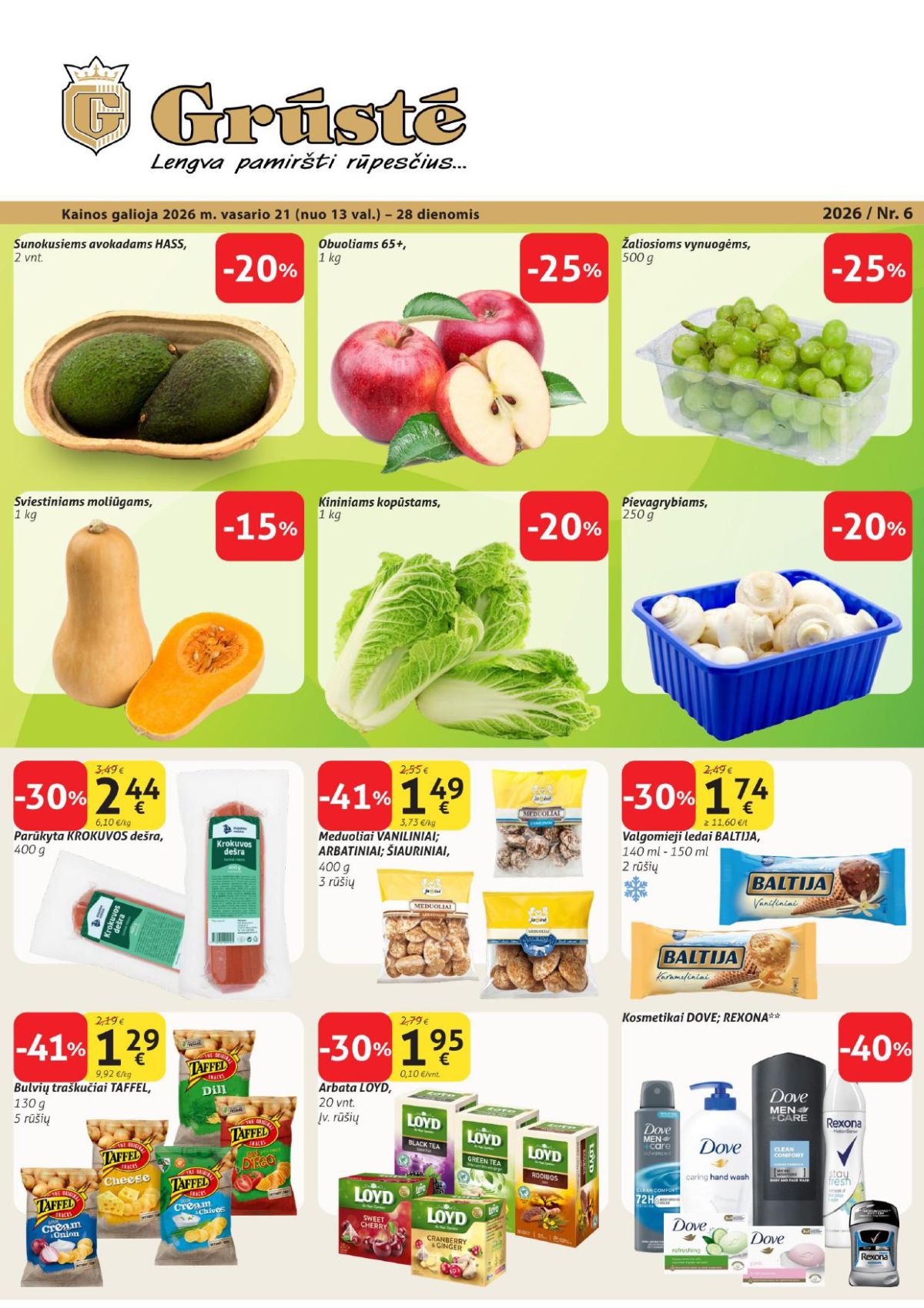 GRŪSTĖ - Leidinys Nr.6 (2026 02 21 - 2026 02 28) | 1