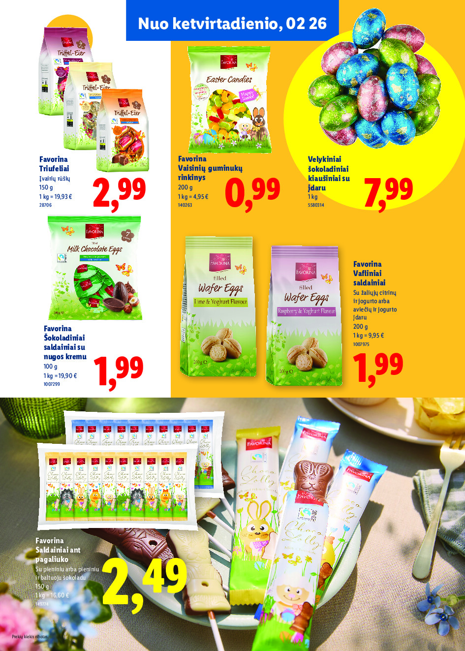 Velykos, pilnos džiaugsmo (2026-02-23 - 2026-04-06) | 21