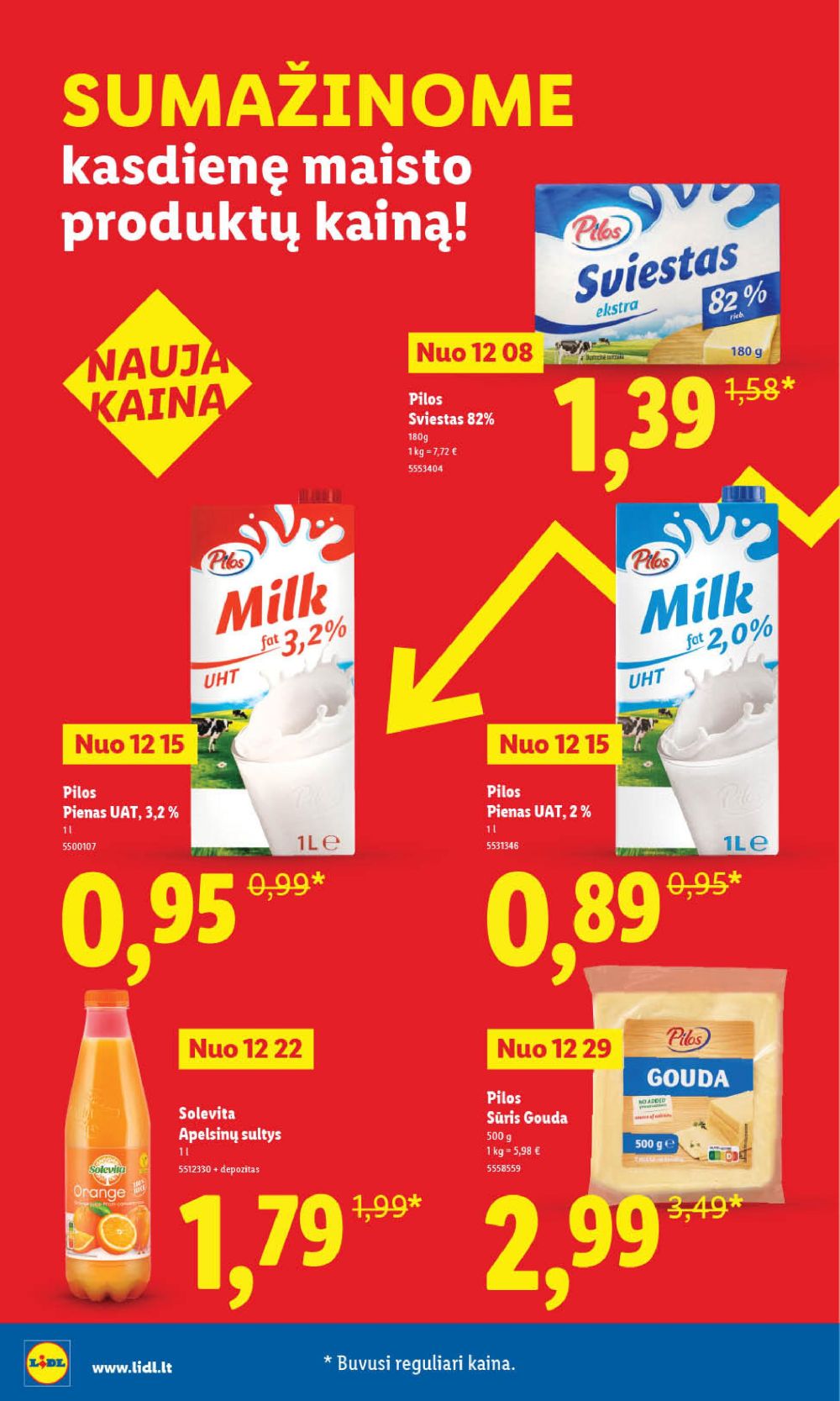 LIDL - Maisto prekių pasiūlymai (2026 01 02 - 2026 01 04) | 3