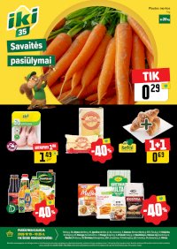 Specialūs pasiūlymai IKI parduotuvės klientams (2026-10-19 - 2026-10-25)