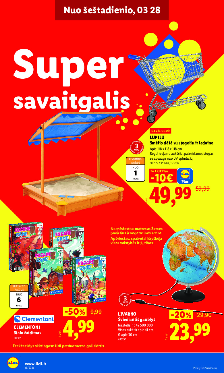 NE MAISTO PREKIŲ PASIŪLYMAI (2026-03-23 - 2026-03-29) | 20