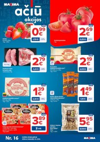 MAXIMA - Kaininis leidinys Nr.16 (2026 04 14 - 2026 04 20)