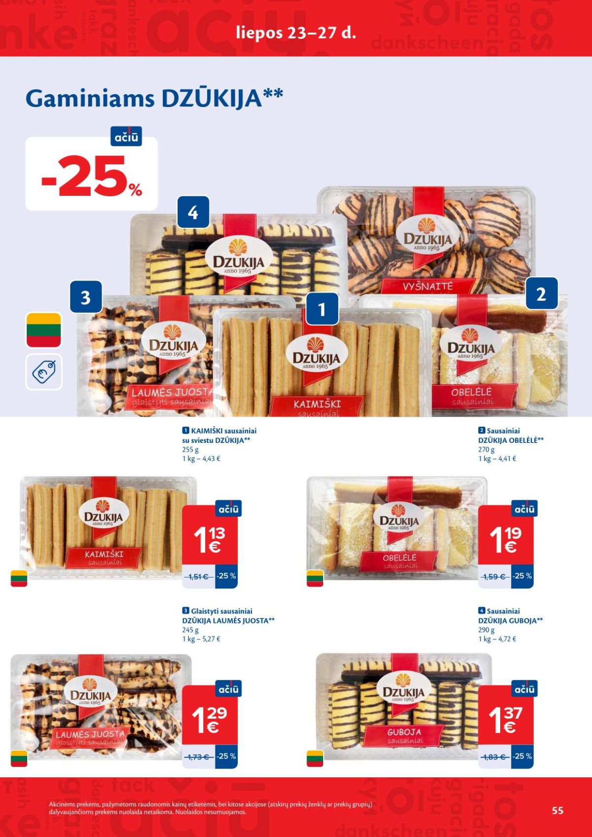 MAXIMA - Kaininis leidinys Nr.30 (2026 07 21 - 2026 07 27) | 28