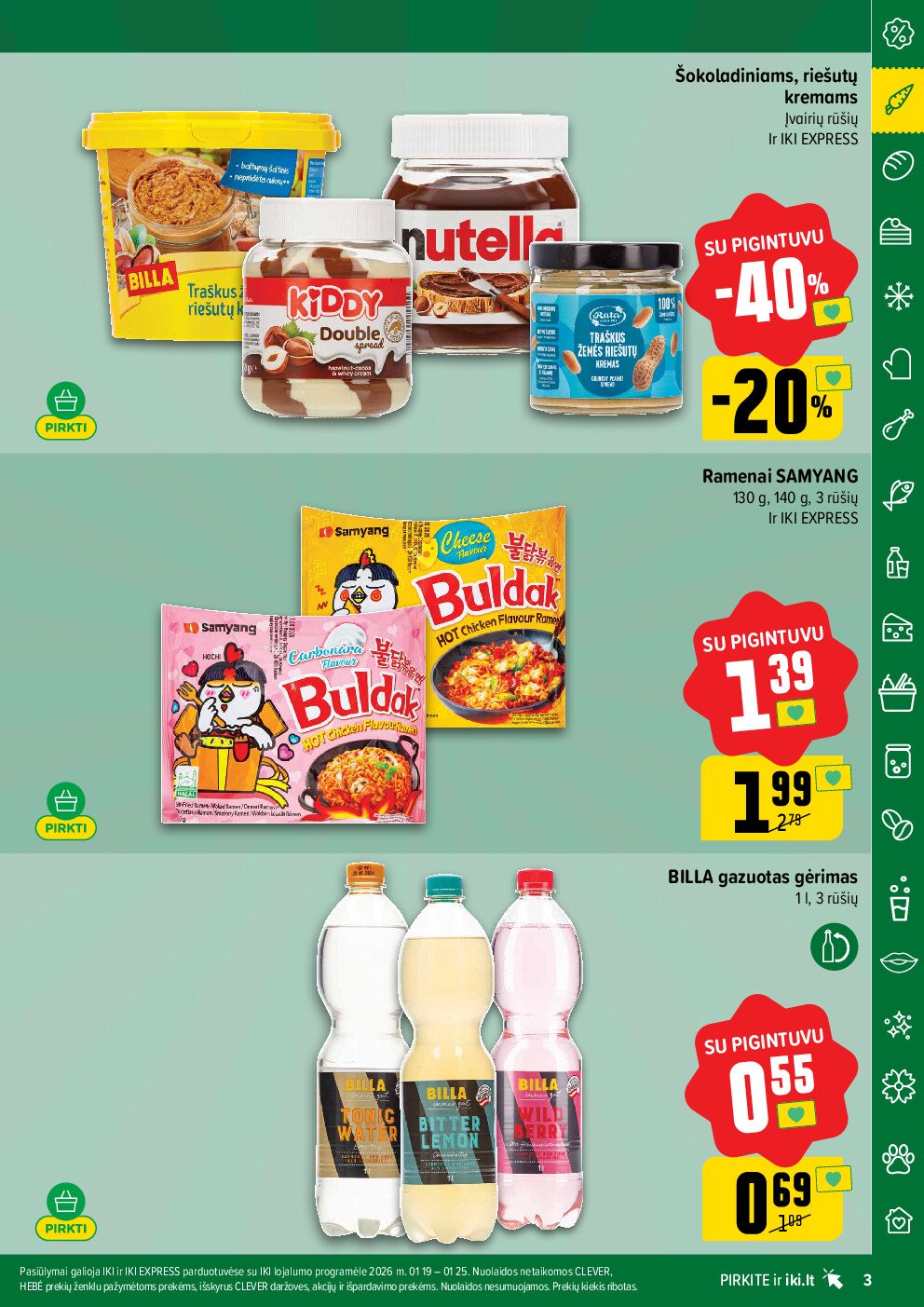 PIGINTUVO pasiūlymai Nr. 04 (2026-01-19 - 2026-01-25) | 3