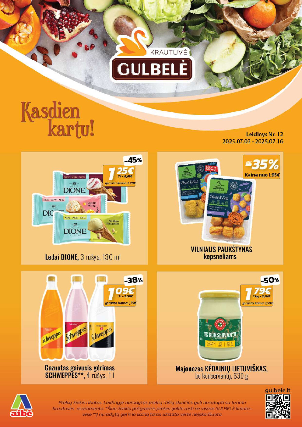 Gulbelės leidinys Nr. 12 (2025-07-03 - 2025-07-16) | 1