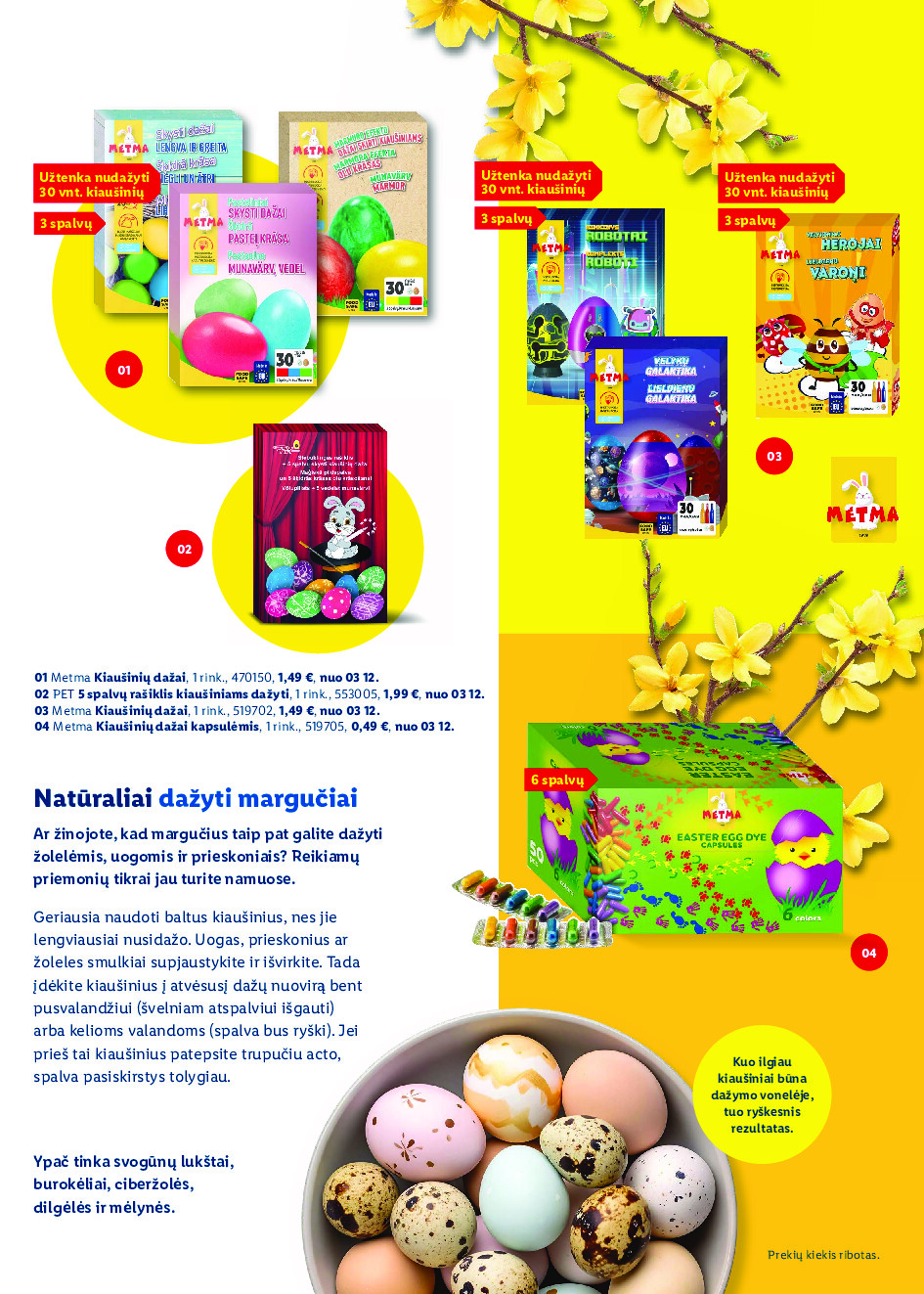 Velykos, pilnos džiaugsmo (2026-02-23 - 2026-04-06) | 61