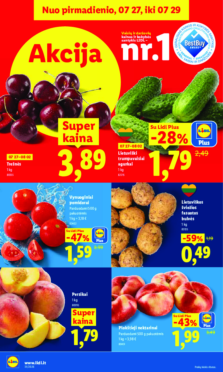 MAISTO PREKIŲ PASIŪLYMAI (2026-07-27 - 2026-08-02) | 6