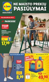 LIDL - Ne maisto prekių pasiūlymai (2025 06 23 - 2025 06 29)