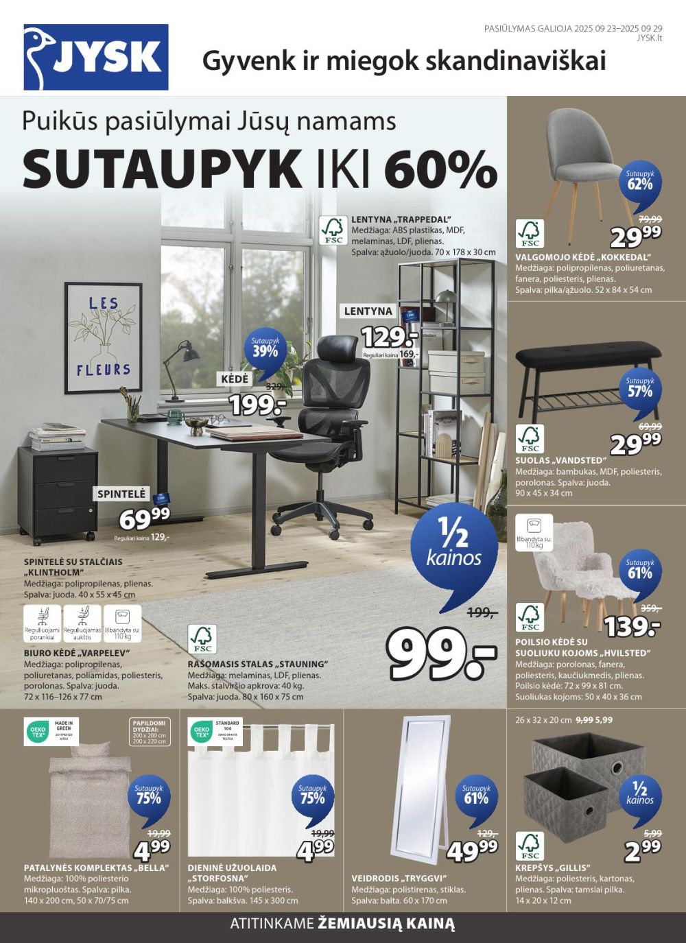 JYSK (2025 09 23 - 2025 09 29) | 1