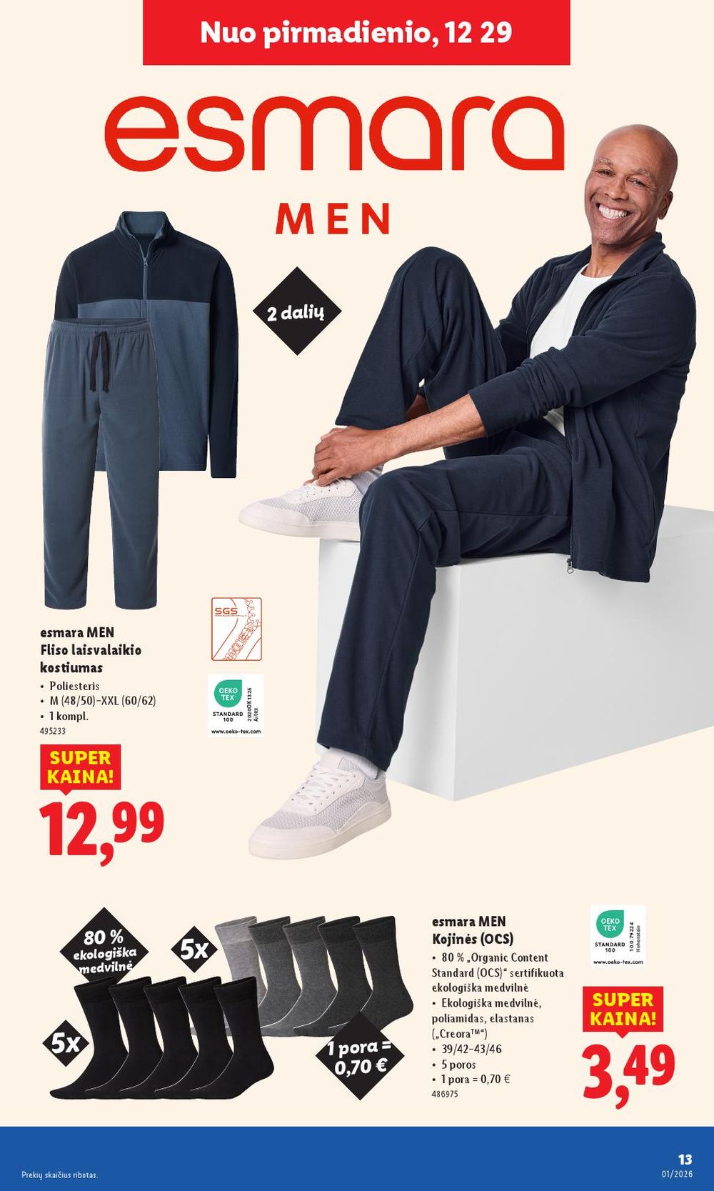 LIDL - Ne maisto prekių pasiūlymai (2025 12 29 - 2026 01 04) | 13