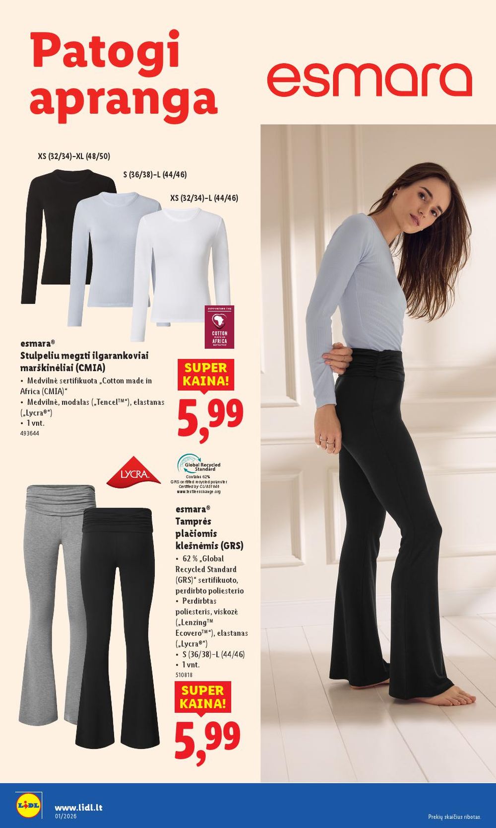 LIDL - Ne maisto prekių pasiūlymai (2025 12 29 - 2026 01 04) | 26