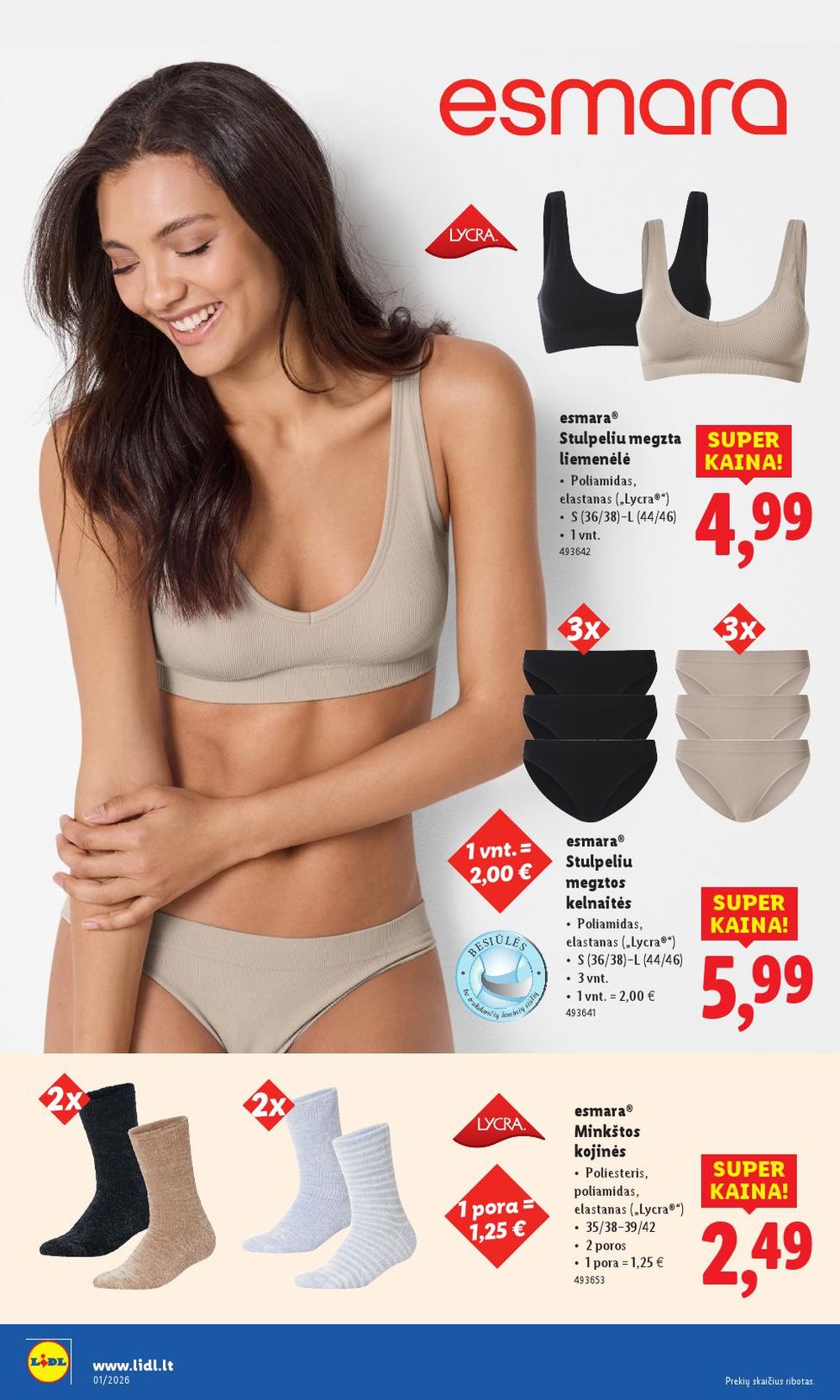 LIDL - Ne maisto prekių pasiūlymai (2025 12 29 - 2026 01 04) | 28